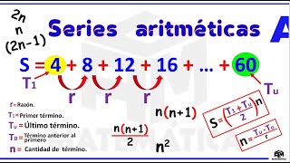 SERIES ARITMÉTICAS  6TO DE PRIMARIA [upl. by Nnaharas]