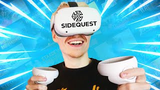 How To Use The NEW SideQuest On Your Quest 2 [upl. by Atsyrhc]