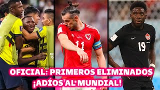 OFICIAL PRIMERAS SELECCIONES ELIMINADAS del MUNDIAL QATAR 2022 [upl. by Lemuela]