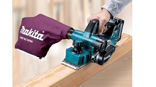 NEW Makita XGT 40V Max Brushless Planer KP001G  Testing [upl. by Werdn]