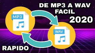 La Mejor App para convertir Audios en MP3 A WAV Actualizado [upl. by Sukul]