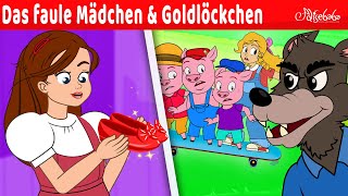 Rote Schuhe  Goldlöckchen und die drei kleinen Schweinchen  Märchen für Kinder [upl. by Asille]