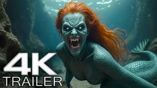 THE LITTLE MERMAID Trailer 2024 Horror Movie  4K UHD HDR [upl. by Rowley900]