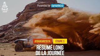 Le résumé de lÉtape 1 présenté par Aramco  Dakar2024 [upl. by Rocher]