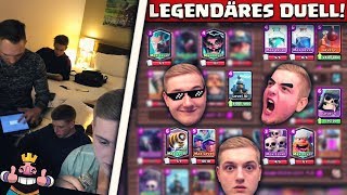 😮SO EPISCH  TRYMACS vs BERIN vs BIGSPIN vs CHEFSTROBEL  Random Deck Challenge  Clash Royale [upl. by Anoyi]