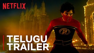 Minnal Murali  Official Telugu Trailer  Tovino Thomas  Basil Joseph  Sophia Paul  Netflix India [upl. by Clayton]