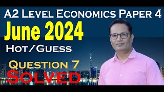 Micro question 7 A2 level Economics 9708 June 2024  how to solve past papers of a level economics [upl. by Daniela]