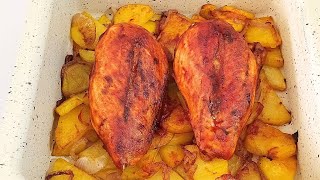 How to Cook juicy chicken Breast in Only 7 minutes 😋 [upl. by Eyk]