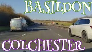 Basildon SS14 to Colchester CO1 260124 [upl. by Namyw]