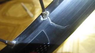 E Bike crash rim MTX 39 результат [upl. by Ahsirt129]