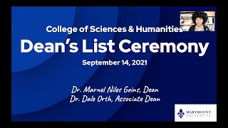 College of Sciences and Humanities Spring 2021 Deans List Ceremony [upl. by Taryn366]