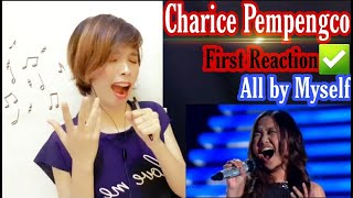 Charice Pempengco  All by Myself  REACTION [upl. by Lenci]