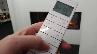 How To Use Your Electric Fire Remote Control [upl. by Springer]