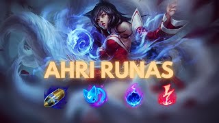 BEST AHRI RUNES AND WHEN TO PICK THEM GUIDE PT2 [upl. by Nuahsar]