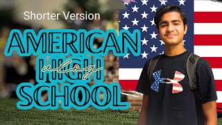 AMERICAN HIGH SCHOOL VLOG 🇺🇸  Student life in USA  Ahmad8America [upl. by Aisor211]