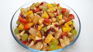 Fruit Chaat With Tamarind Sauce [upl. by Molly238]