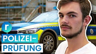 PolizeiAusbildung So hart ist der Einstellungstest  reporter [upl. by Tnilk]