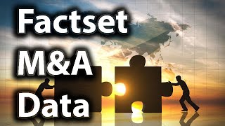 How to download MampA Takeover Data in Factset [upl. by Garvy859]