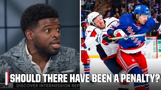 PK Subban You can’t tell me Panarin didn’t hit Oshie in the head  NHL on ESPN [upl. by Ketchum888]