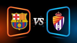 Barcelona vs Real valladolid in Efootball⚽🥅BAR VS VLL w8 for the epic moment☠️🗿 viralvideo pess [upl. by Hsan]