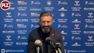 Derek McInnes FULL EXPLOSIVE PRESS CONFERENCE [upl. by Asilegna]