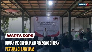 RUMAH INDONESIA MAJU PRABOWO GIBRAN PERTAMA DI BANYUMAS [upl. by Caneghem]