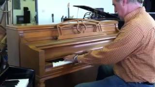 Chickering Upright Piano [upl. by Anelra]