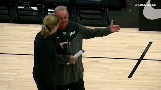 Texas WBB Coach Vic Schaefer PostGame Interview  2024 Gulf Coast Showcase [upl. by Ahcirt42]