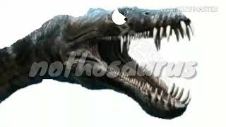 Nothosaurus vs rhizodus vs megalodon vs megamouth [upl. by Ivetts]