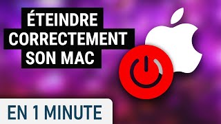 Comment éteindre correctement son Mac [upl. by Edwin]