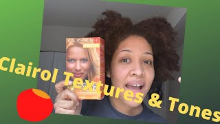 Review Clairol Textures amp Tones 7G Lightest Blonde [upl. by Seiuqram]