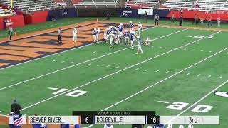 Dolgeville beats Beaver River for Section III Class D football crown [upl. by Pulling]