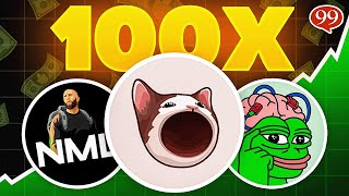 BEST 3 MEME COINS TO Buy Now to 100X Your Money FLIP 1k to 100k [upl. by Ongun]