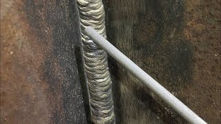 Stick Vertical Welding Technique [upl. by Lenhart]