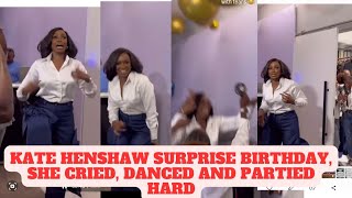 ACTRESS KATE HENSHAW SURPRISE 53RD BIRTHDAY katehenshaw [upl. by Annamarie]