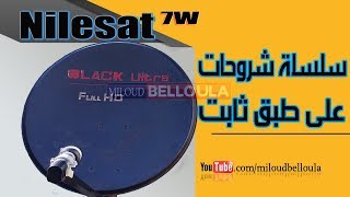 إستقبال Nilesat على طبق ثابت الجزء 1 [upl. by Benkley720]