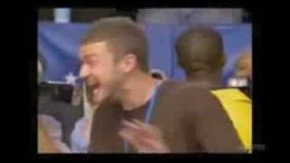 Justin Timberlake at ESPYS 2008 David Tyree Catch [upl. by Anadal516]