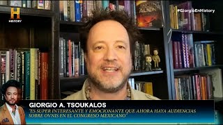 EVENTO VIRTUAL DE HISTORY CON GIORGIO TSOUKALOS DE quotALIENÍGENAS ANCESTRALESquot  HQ [upl. by Aimac]