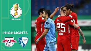 Strong Leipzig hit 4 goals  RB Leipzig vs VfL Bochum 40  Highlights  DFBPokal Round of 16 [upl. by Aihsar889]