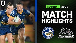 NRL 2023  Parramatta Eels v Penrith Panthers  Match Highlights [upl. by Anali]