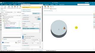 Circular Pattern in NX 2027 [upl. by Bollay474]