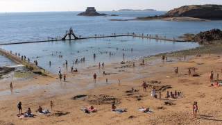 Timelapse grande marée à Saint Malo [upl. by Celestia]