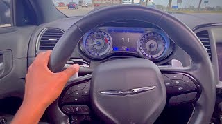 CUTTING UP CHRYSLER 300S 57 HEMI POV TEST DRIVE [upl. by Kosse797]