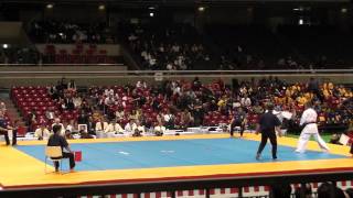 Julie Lamarre vs Yulia Alexeeva  10th World Open Kyokushin Karate Tournament [upl. by Lisandra]