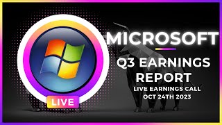 🔴 WATCH LIVE Microsoft MSFT FY2024 Quarterly Earnings LIVE  530 PM ET [upl. by Yardley905]