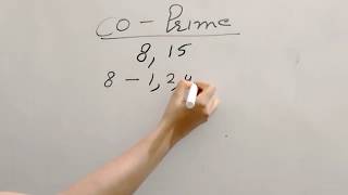 Co Prime Numbers क्या होते हैंWhat is CoPrime Numbers [upl. by Olyhs]