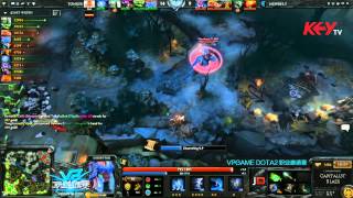 NewBY vs TongFu  VPGame Pro League Playoff  DotaCapitalist BlazeCasting [upl. by Yeldar]