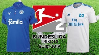 2 Bundesliga Trikots 201819 [upl. by Shayla]