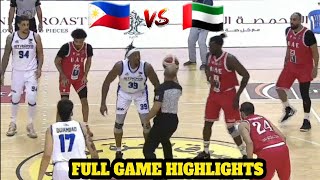 Strong Group PH vs UAE Full Game Highlights  33rd Dubai International Basketball Championships sga [upl. by Girhiny877]