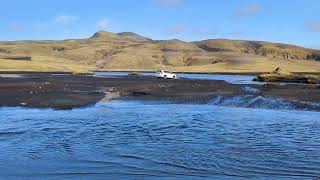 F210 Holmsa ford River crossing Iceland [upl. by Kurman76]